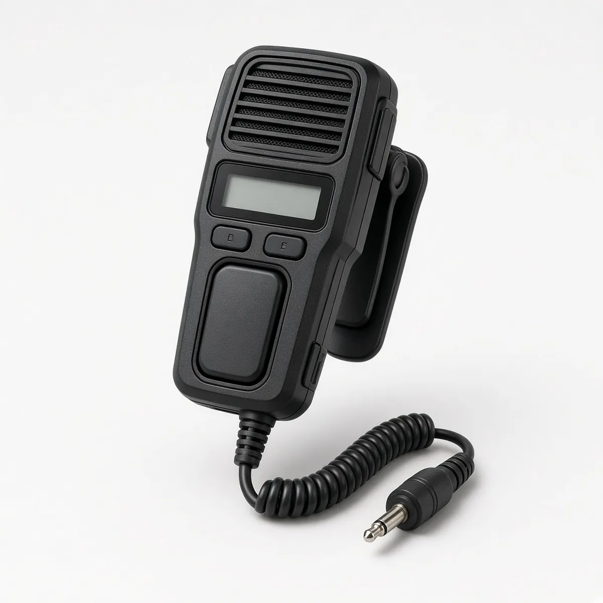 Uniden RM-X76 remote speaker shoulder microphone with LCD